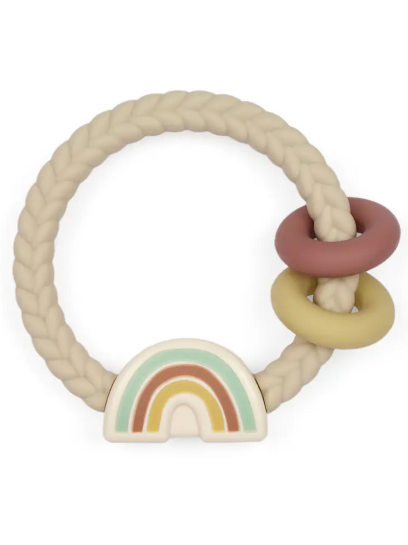 Ritzy Rattle Silicone Teether (Multiple Options)