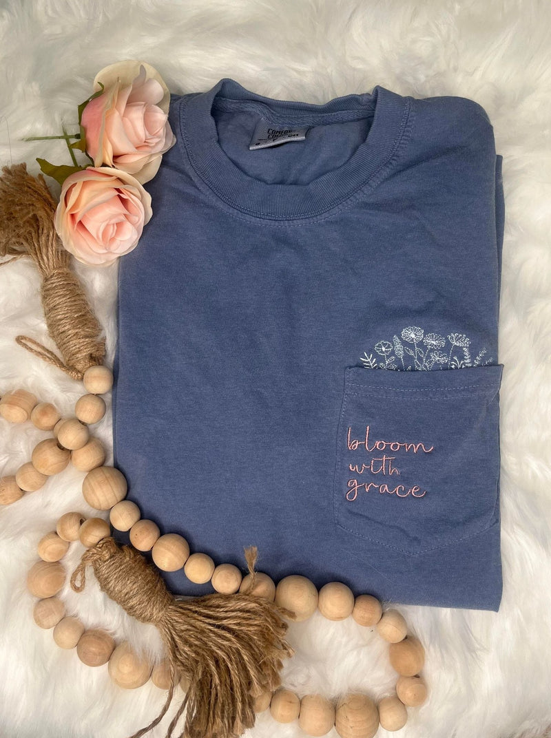 Bloom with Grace Graphic Tee