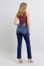 Judy Blue Full Size Washed Straight Leg Jeans with Pockets (Online Exclusive)