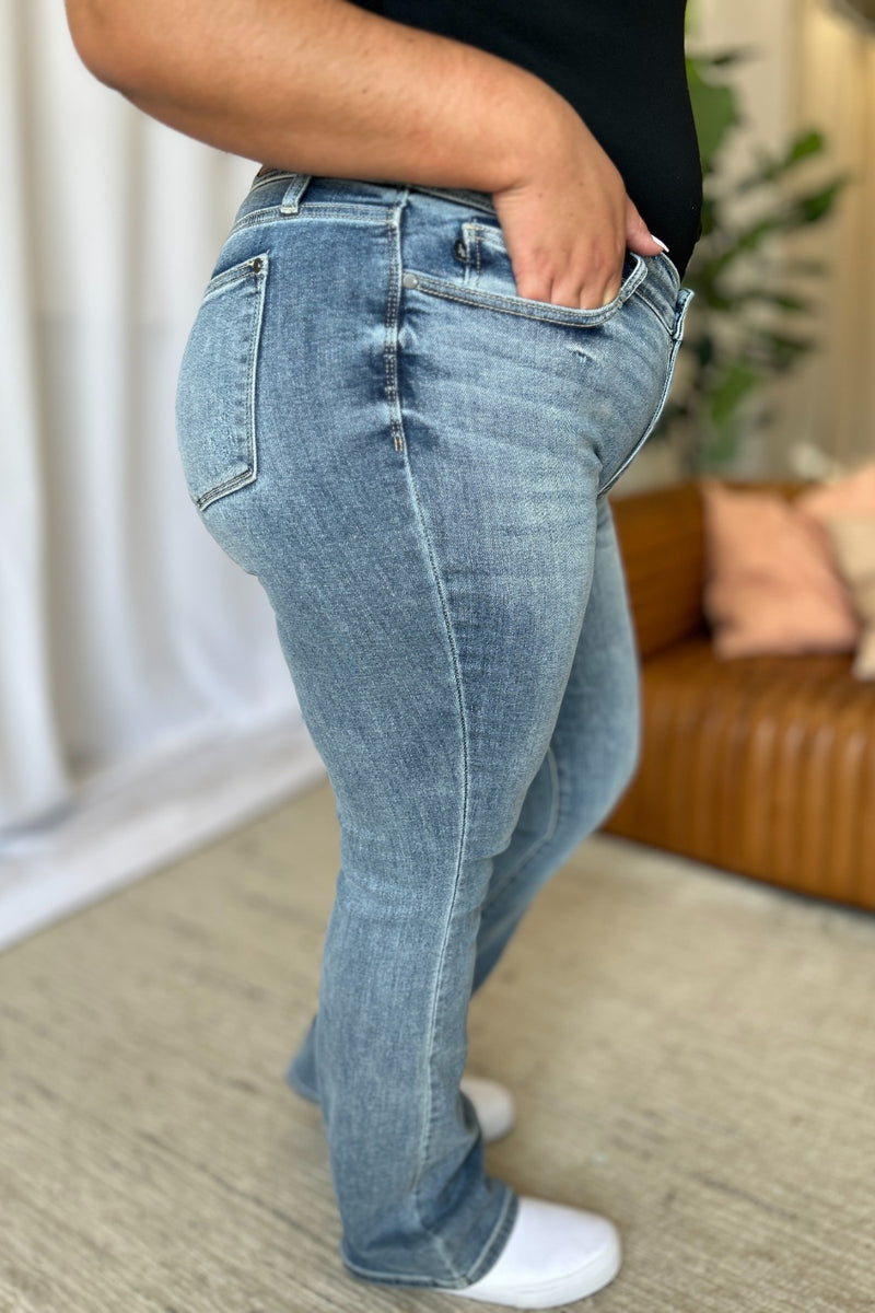 Judy Blue Medium Rise Bootcut Jeans (Online Exclusive)