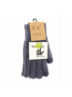 C.C. Heather Knit Gloves (Multiple Colors)