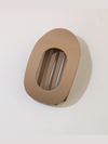 Khaki Flat Hair Clip