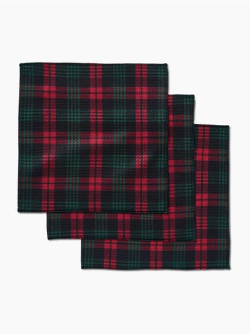 Geometry Holiday Dishcloth Set (Multiple Styles)