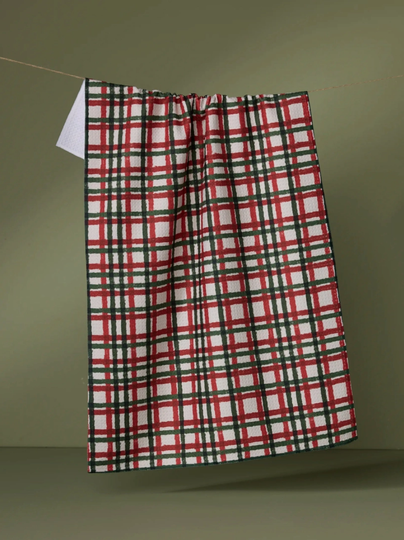 Geometry Holiday Tea Towel (Multiple Styles)