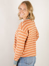 Terracotta Striped Sweater