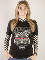 American Muscle Car Graphic Tee