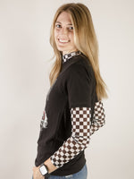Round the Track Mesh Top