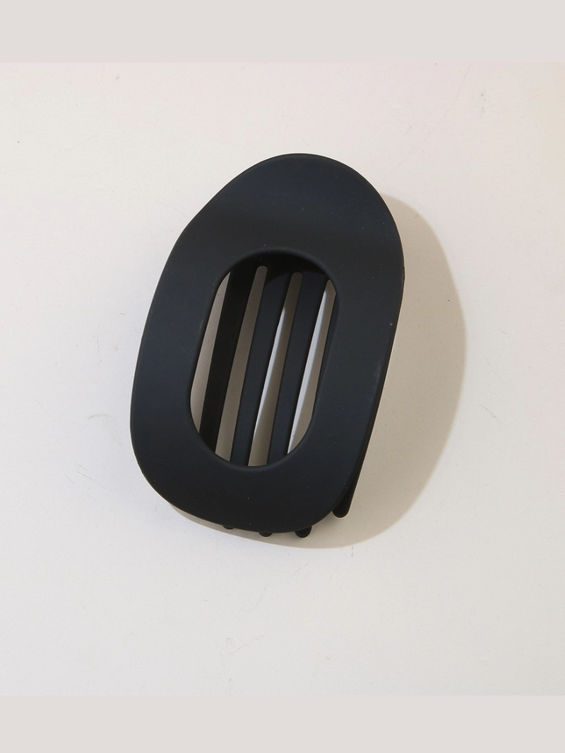 Black Flat Hair Clip
