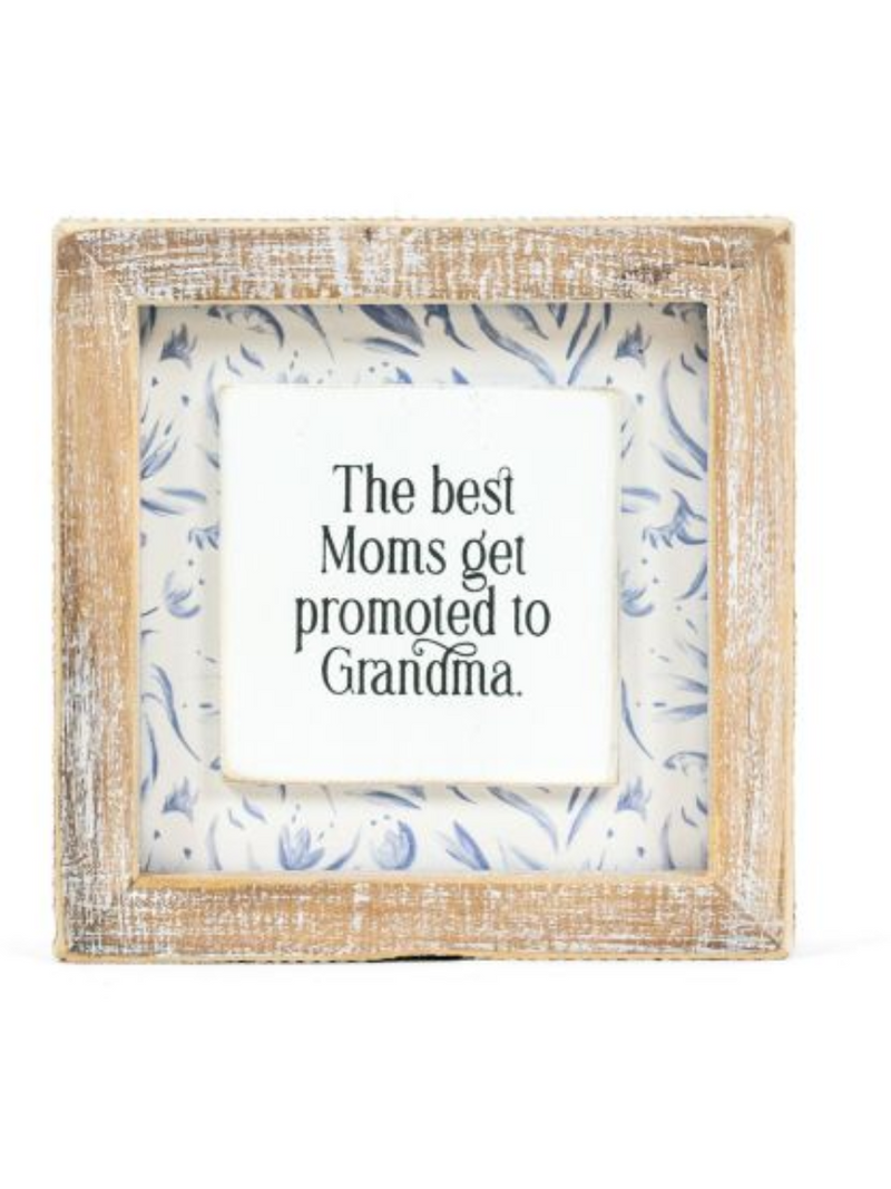 Promoted to Grandma Sign