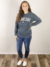 Navy Gameday Mineral Washed Sweatshirt