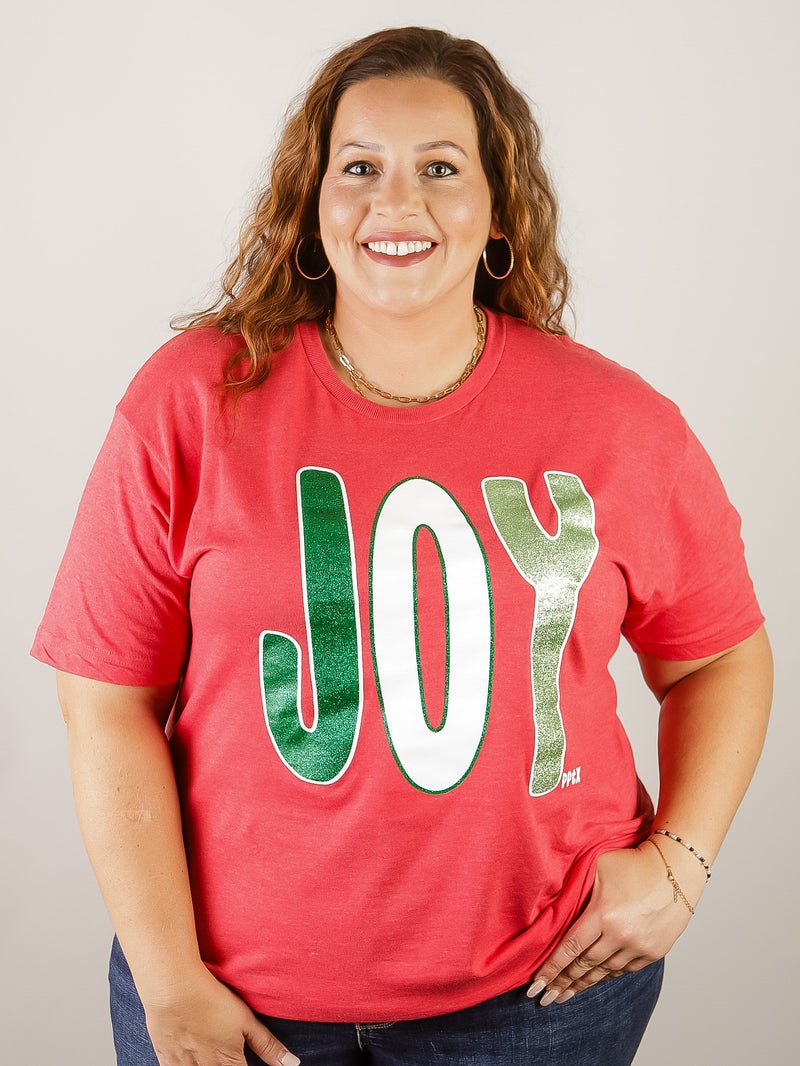 Joy Short Sleeve Graphic Tee