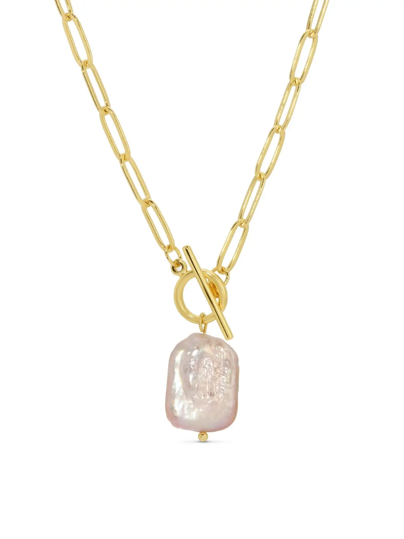 Pearl Toggle Necklace