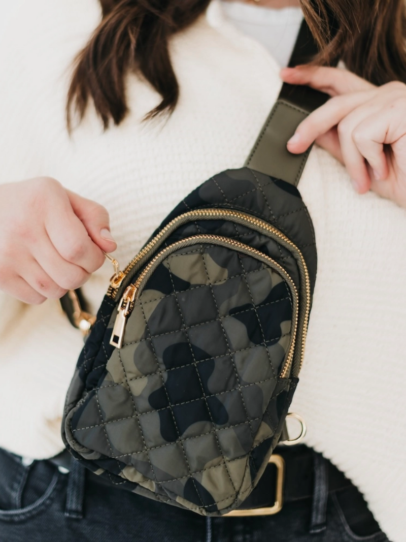 Pinelope Puffer Bum Bag (Multiple Colors)