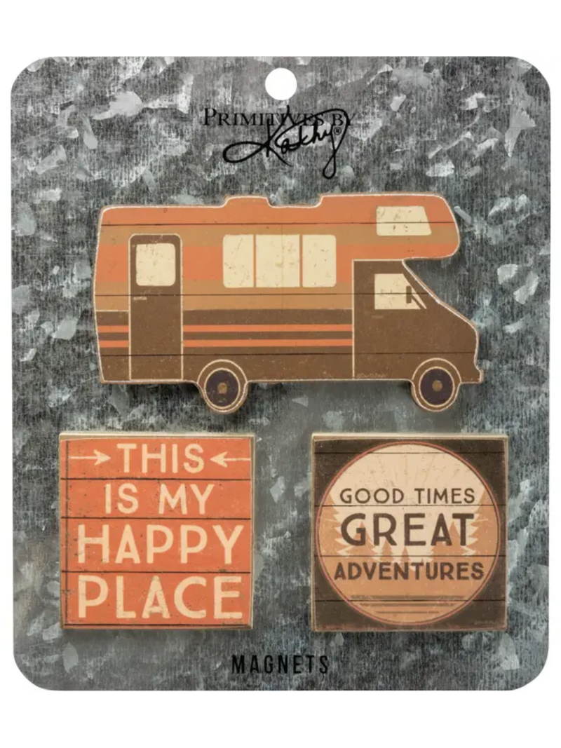 Camping Magnet Set