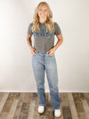 Custom CROPPED Hawks Graphic Tee (Multiple Colors)
