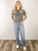 Custom CROPPED Hawks Graphic Tee (Multiple Colors)