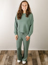 Pine Scuba Wide Leg Pant