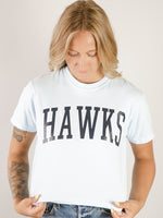 Custom CROPPED Hawks Graphic Tee (Multiple Colors)