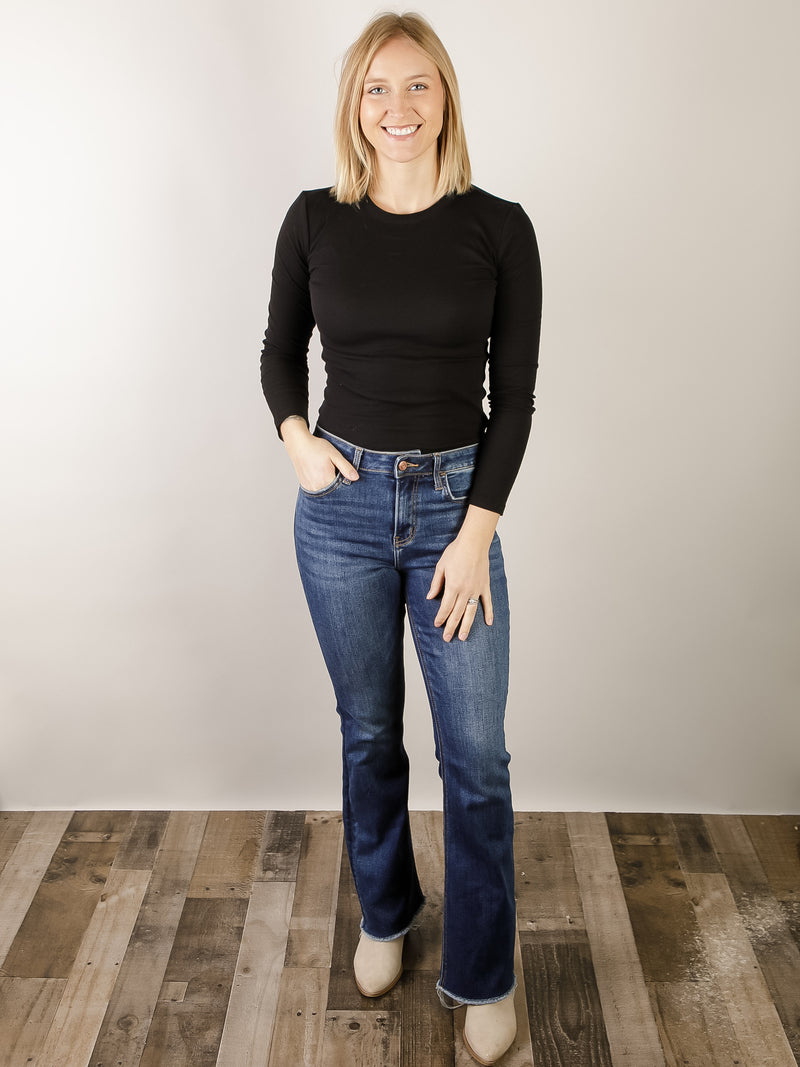 Vervet Mid-Rise Bootcut Jeans