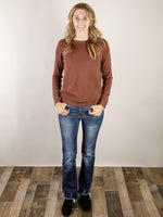 Chocolate Everyday Pullover Sweater