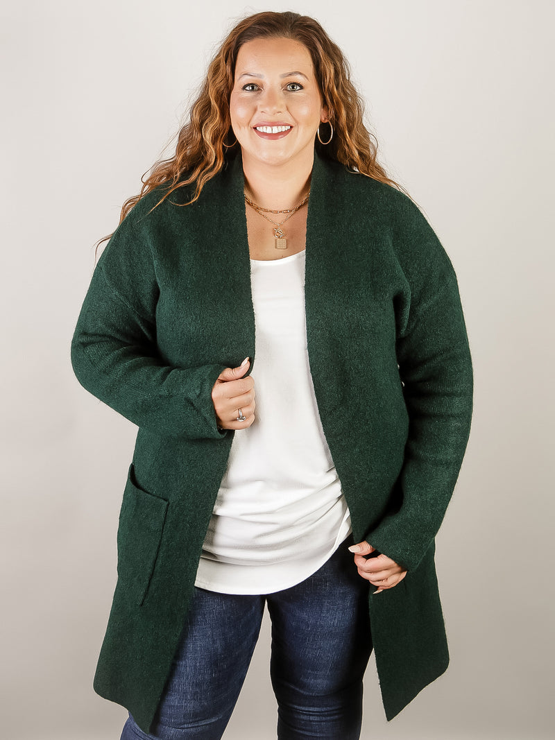 Pine Long Cardigan