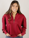 Cabernet Scuba 1/2 Zip Pullover