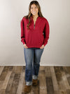Cabernet Scuba 1/2 Zip Pullover