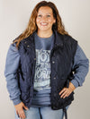 Blue Joy to the World Graphic Sweatshirt