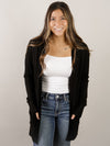 Black Essential Cardigan