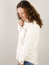 Super Soft Ivory Button Up