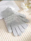 Winter Print Touch Screen Gloves
