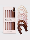 Kitsch Satin Wrapped Flexi Rods-6 pc Set