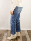 Vervet High Rise Cropped Straight Jean