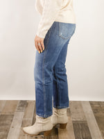 Vervet High Rise Cropped Straight Jean