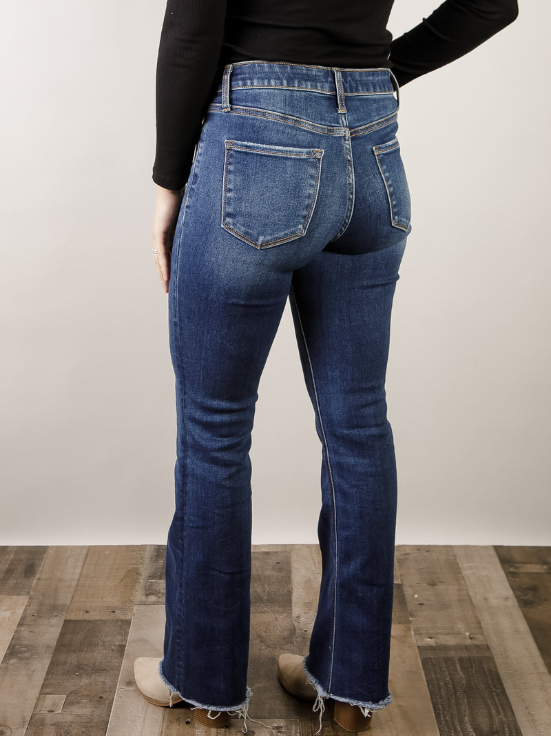 Vervet Mid-Rise Bootcut Jeans