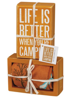 Life is Better Camping Sock Set