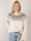 Ivory Fair Isle Sweater