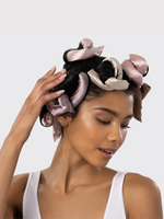 Kitsch Satin Wrapped Flexi Rods-6 pc Set