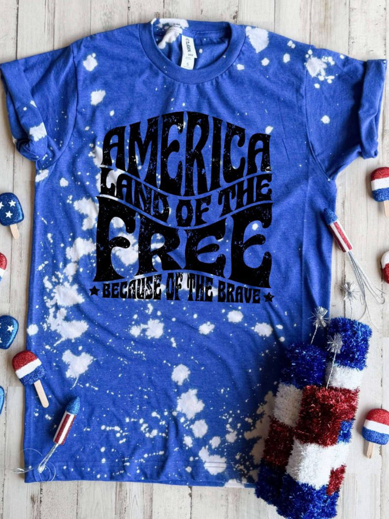 Pre-Order America Land of the Free Graphic Tee