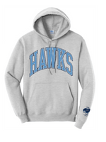 Vintage Hawks Fleece Lined Hoodie