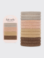 Kitsch Nylon Glitter Hair Tie Set-Neutral