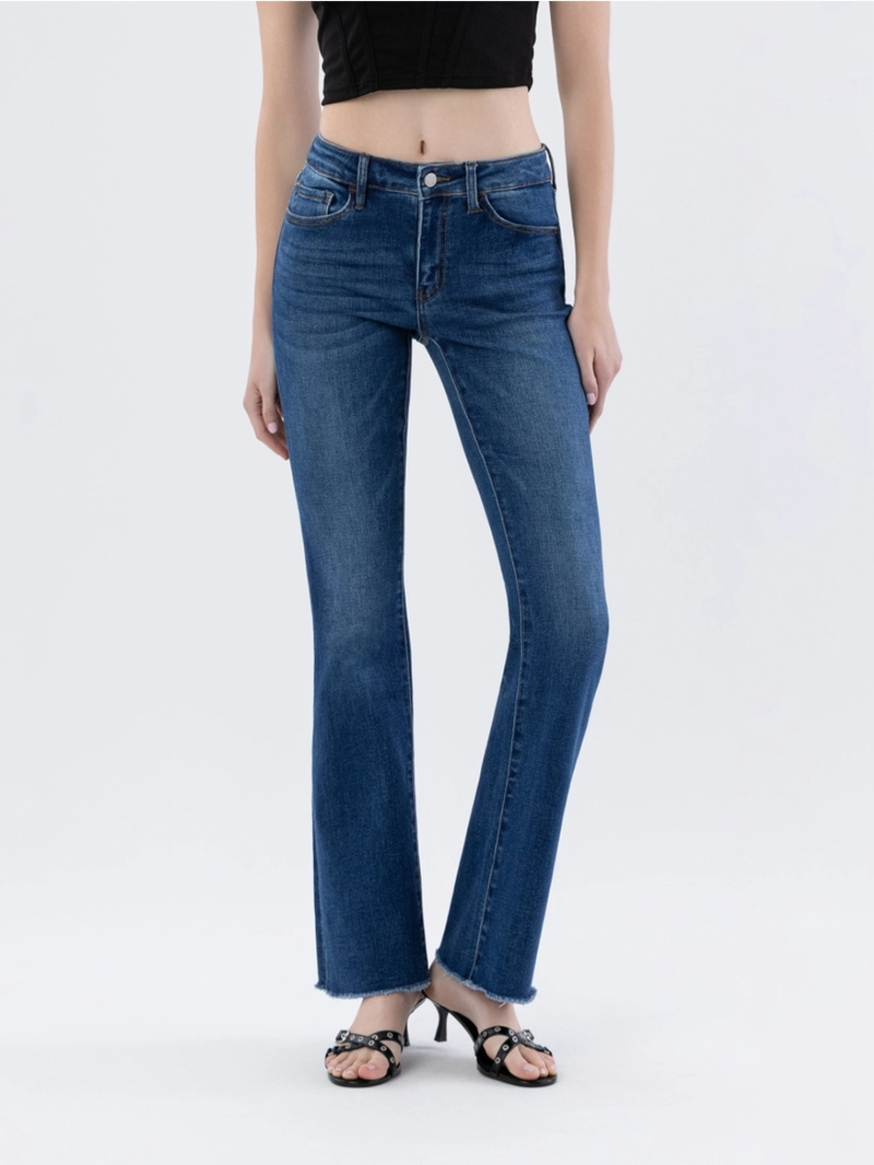 Vervet Mid-Rise Bootcut Jeans