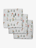 Geometry Holiday Dishcloth Set (Multiple Styles)