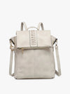 Vivian Distressed Convertible Backpack (Multiple Colors)