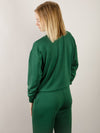 Dark Green Crewneck Scuba Set