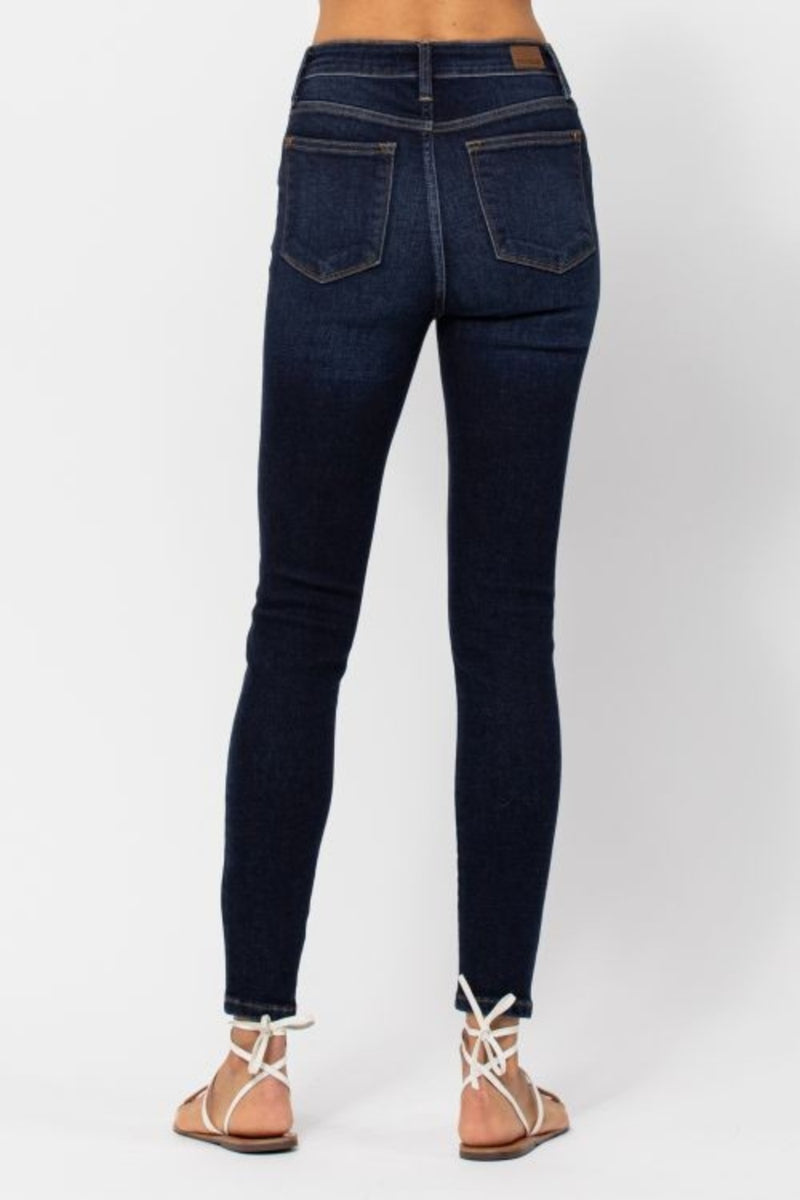 Judy Blue High Waist Handsand Skinny Jeans (Online Exclusive)