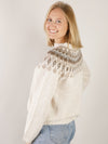 Ivory Fair Isle Sweater