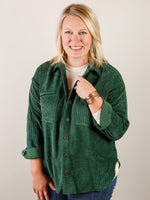 Hunter Green Corduroy Jacket