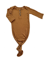 Camel Knotted Baby Gown