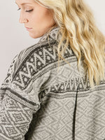 Grey Fair Isle Shacket